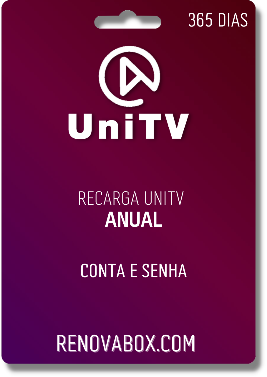 Imagem Ilustrativa do Produto UniTV VIP (Anual)