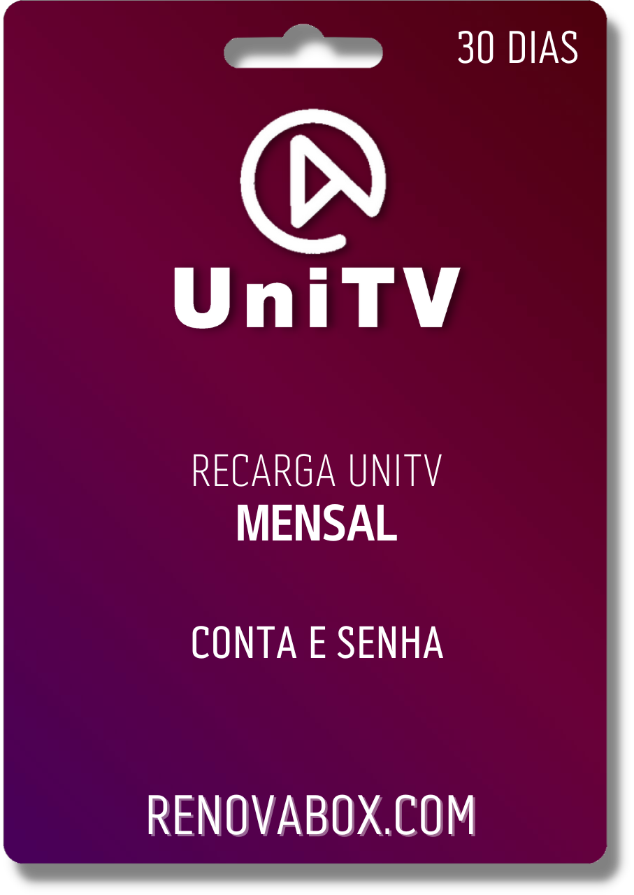 Imagem Ilustrativa do Produto UniTV Mensal (Conta)